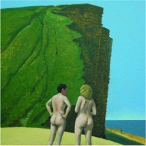 8. East Cliff with Figures
