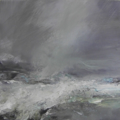 Heavy Sea Running Janette Kerr 60 x 60cm oil on canvas £2,500